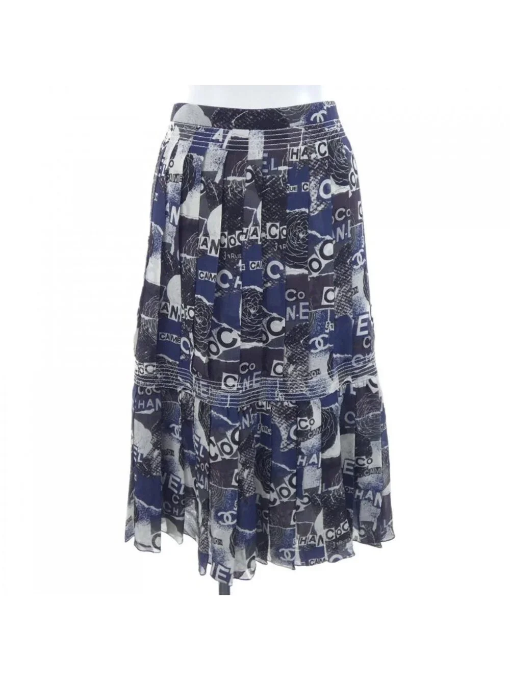 Chanel Skirt Navy